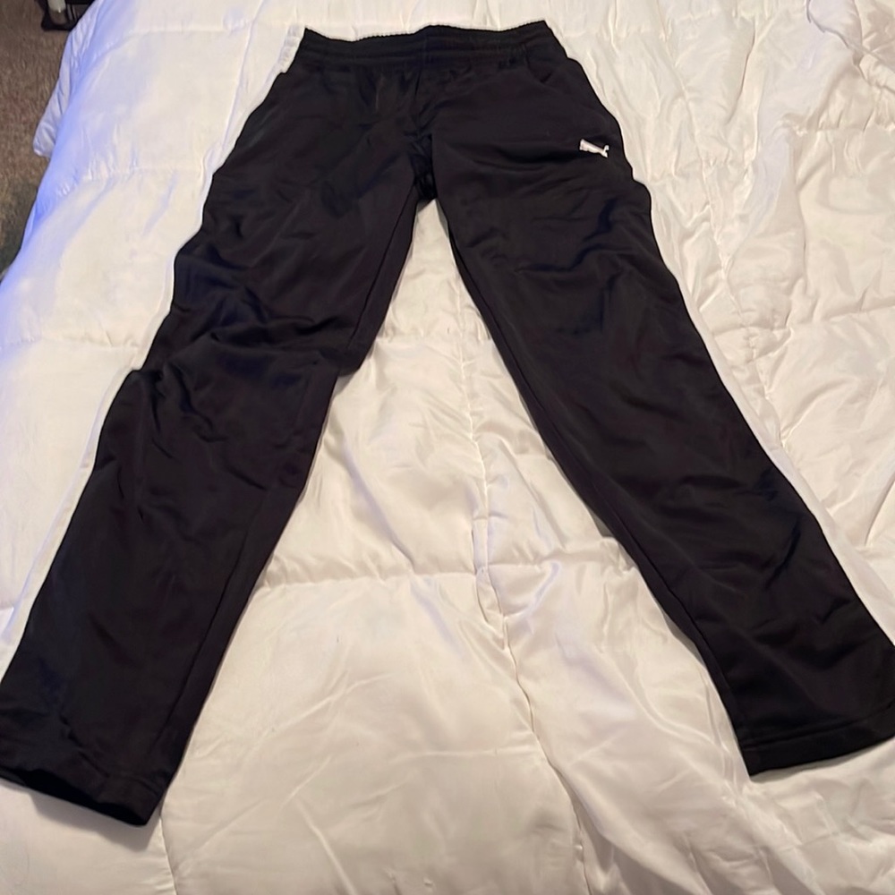 Gently worn puma pants with drawstring